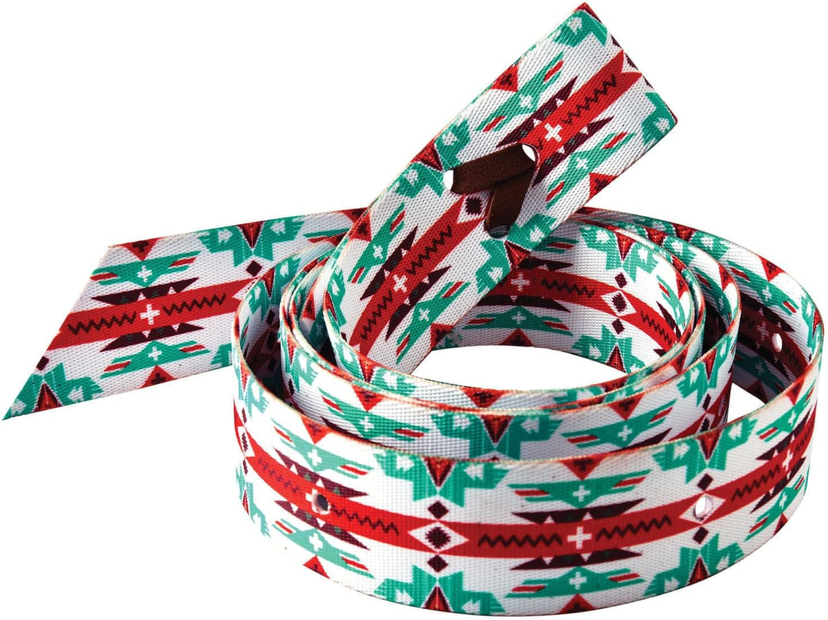 Mustang Fashion Print Nylon Tie Strap - 6in