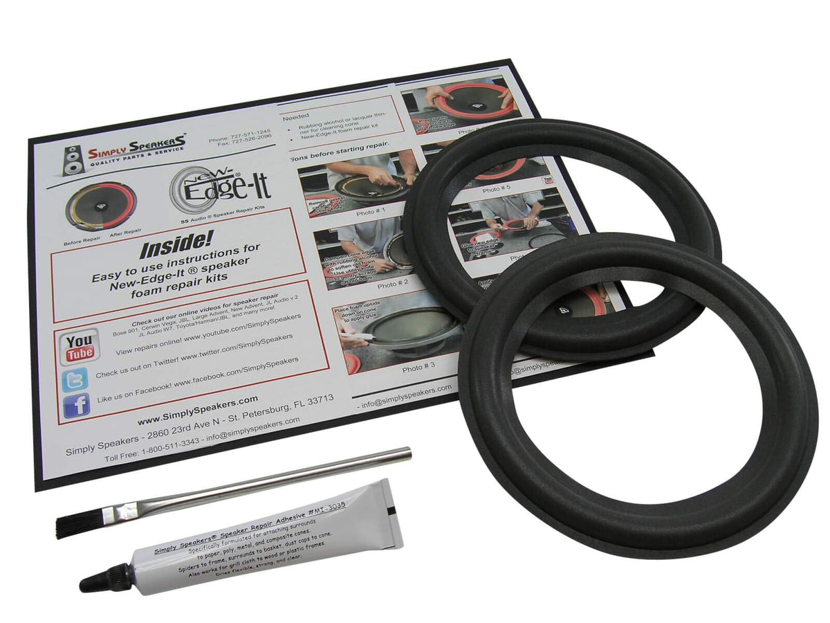 ProAc Response 2, 3, Supertower, Studio 1, 6.5 Inch Foam Speaker Repair Kit FSK-6.5ASP (Pair)