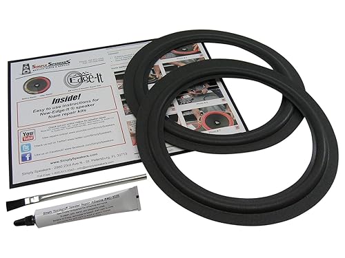 KLH 10 Inch Foam Speaker Repair Kit FSK-10F (Pair)