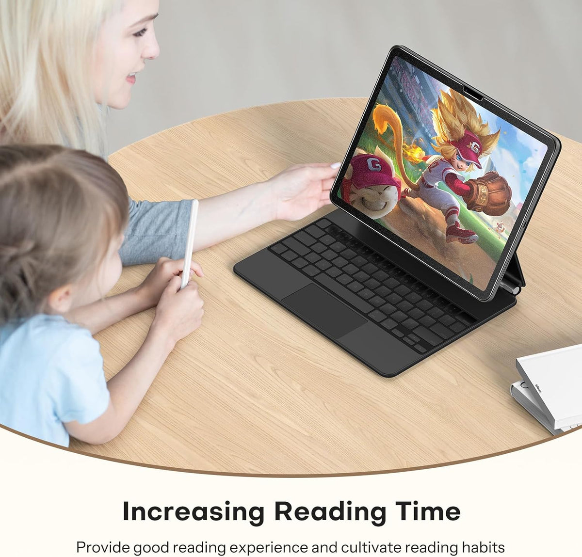 13 Inch M5/M4 (8th/7th Gen,2025/2024), 2 Pack OMOTON PAPERSENSE Paper Screen Protector for iPad Pro Matte Layer