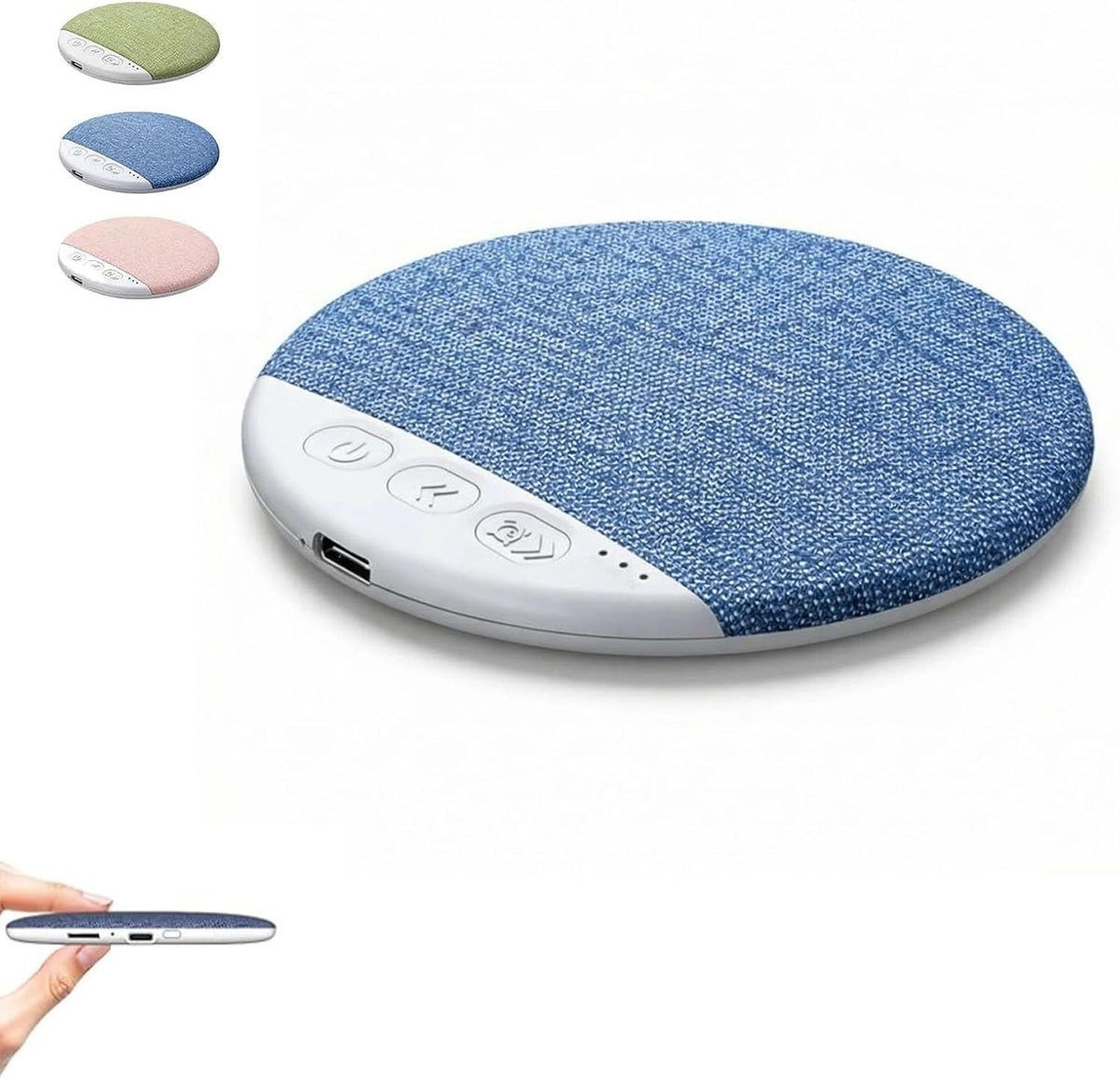 Generic Ultra-Thin Bluetooth Pillow Speaker for Sleeping, Bone Conduction Bluetooths Sleep Speakers for Peaceful