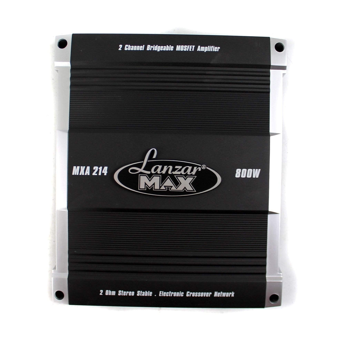 Lanzar MXA214 800-Watt 2-Channel Bridgeable MOSFET Amplifier