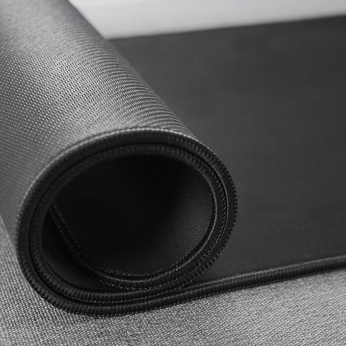 [55 x 27] Extra-Large Mouse Pads Gaming mat - Enhance Gaming Experience with The Massive Battle mat Waterproof Easy-Clean and Lint-Free Desk mat Perfect for PC Game Tables (Black 3XL)