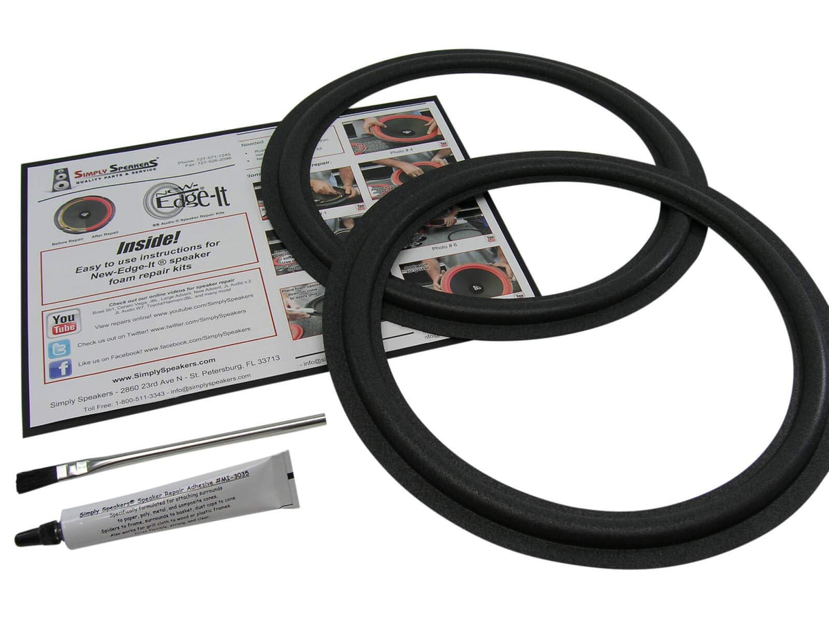 Klipsch 12 Inch Foam Speaker Repair Kit FSK-12F (Pair)