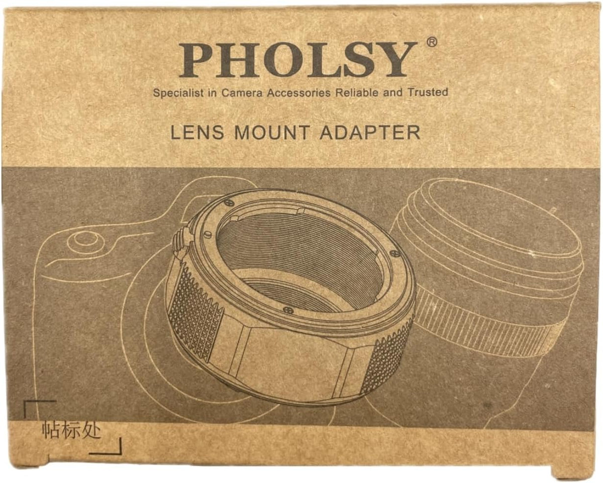 M42 to Z Mount Adapter, Compatible with M42 42mm Screw Mount Lens to Nikon Z Mount Camera Body