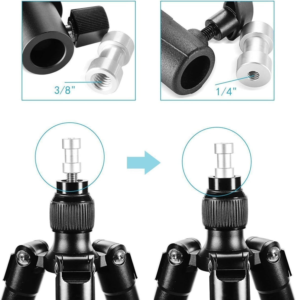 SLOW DOLPHIN Camera Flash Speedlite Mount Swivel Light Stand with Umbrella Bracket Holder (2 PCS)