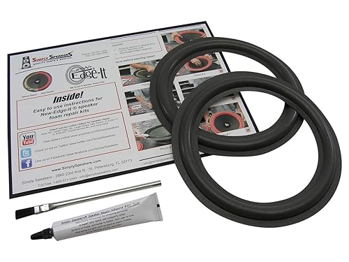 Optimus 8 Inch Foam Speaker Repair Kit FSK-8 (Pair)