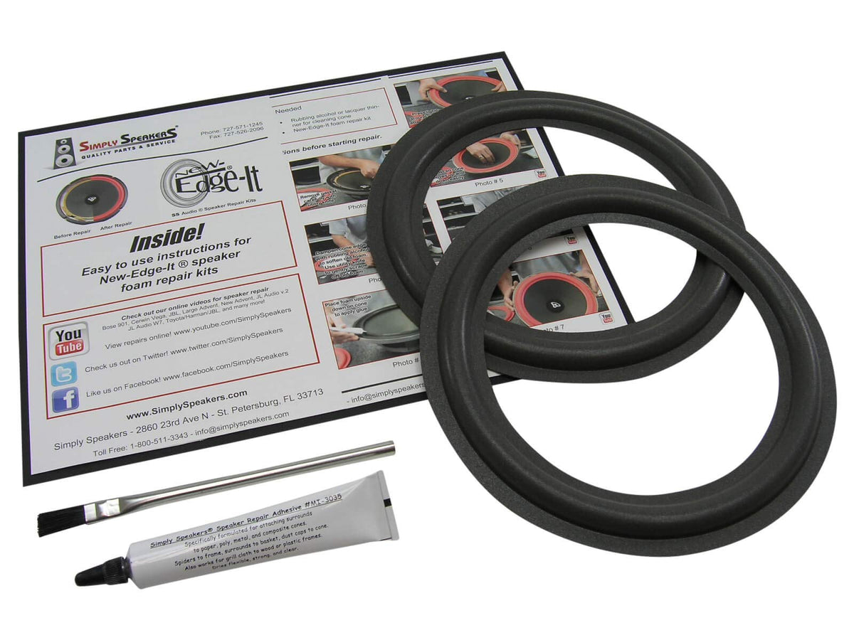 McIntosh 8 Inch Foam Speaker Repair Kit FSK-8 (Pair)