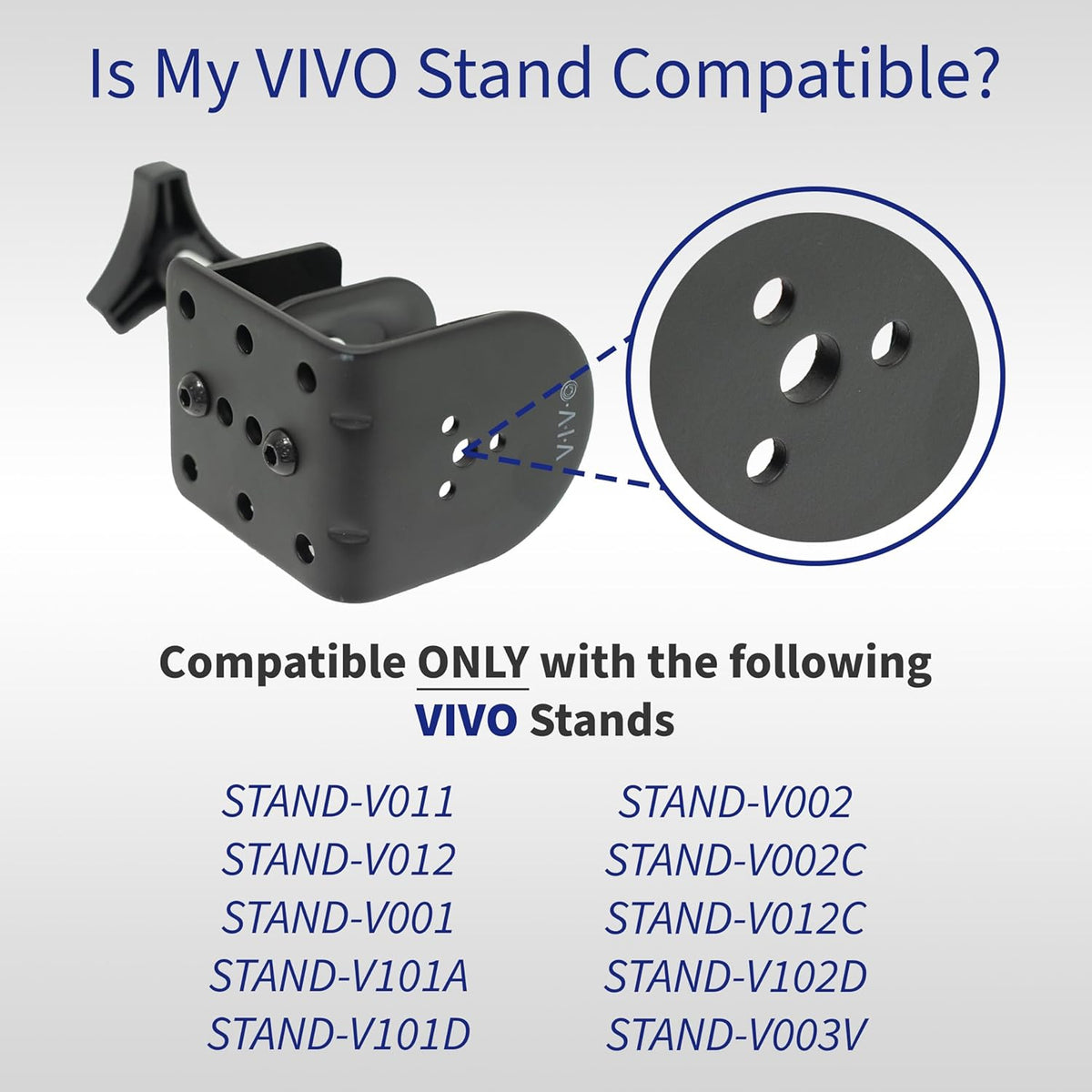 3 39 inches, STAND-V002, PT-SD-PL01B VIVO Steel Extra Tall Section Monitor Stand Pole Sturdy Center Pole for Monitor