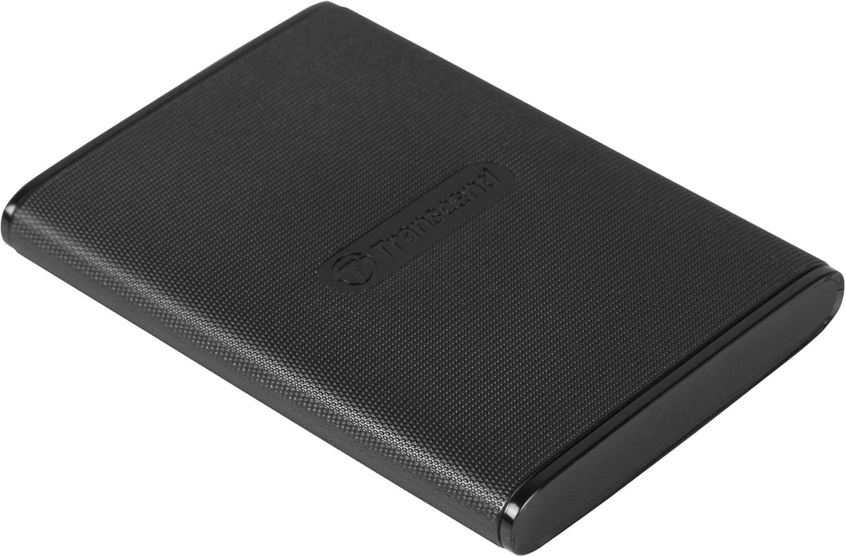 Transcend 500GB External SSD for iPhone/iPad/Mac/Windows/Android, PC/Laptop/Tablet/TV/Game Console, Portable Solid State Drive with One Touch Back up, One-Time Password Unlock, Type-A&Type-C Cables