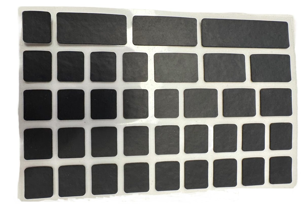 Pwnage Ultra Grip Pre-Cut Anti-Slip Grip Tape - Universal Phone Keyboard & Mouse Grip Enhancer, 0.5mm Ultra-Thin, Sweat-Absorbing, Pre-Laminated