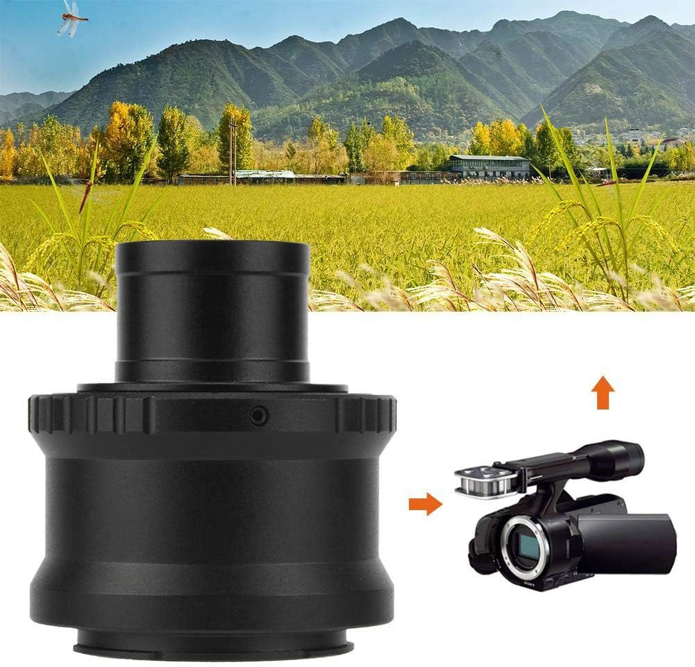 T2-NEX Lens Adapter Ring, T2 Mount Aluminum Alloy for Sony NEX E Mount DSLR Camera