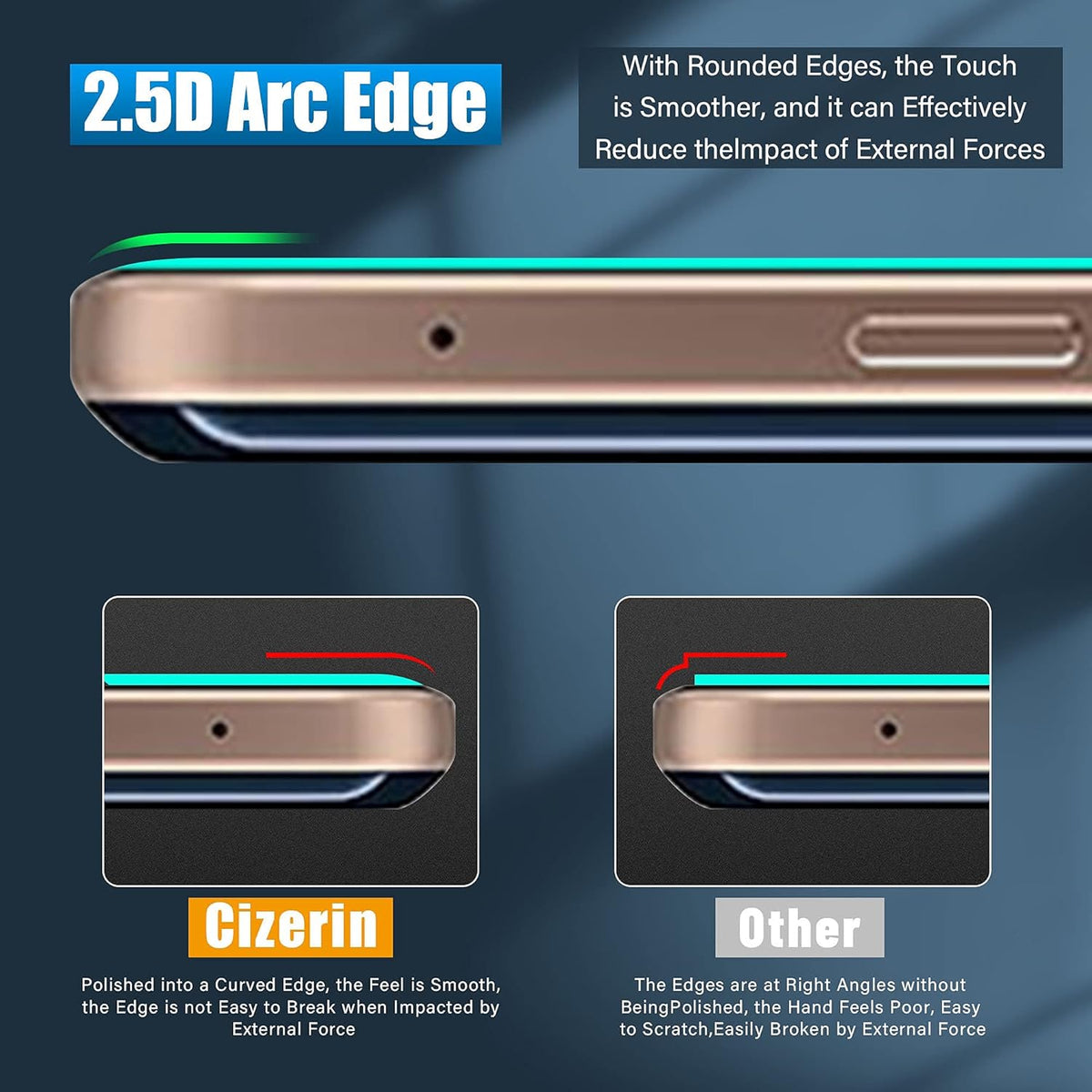 [2+2 Pack] Tempered Glass Screen Protector for LG V60 ThinQ, Anti-fingerprint and Shatter Proof, Not for Dual Screen