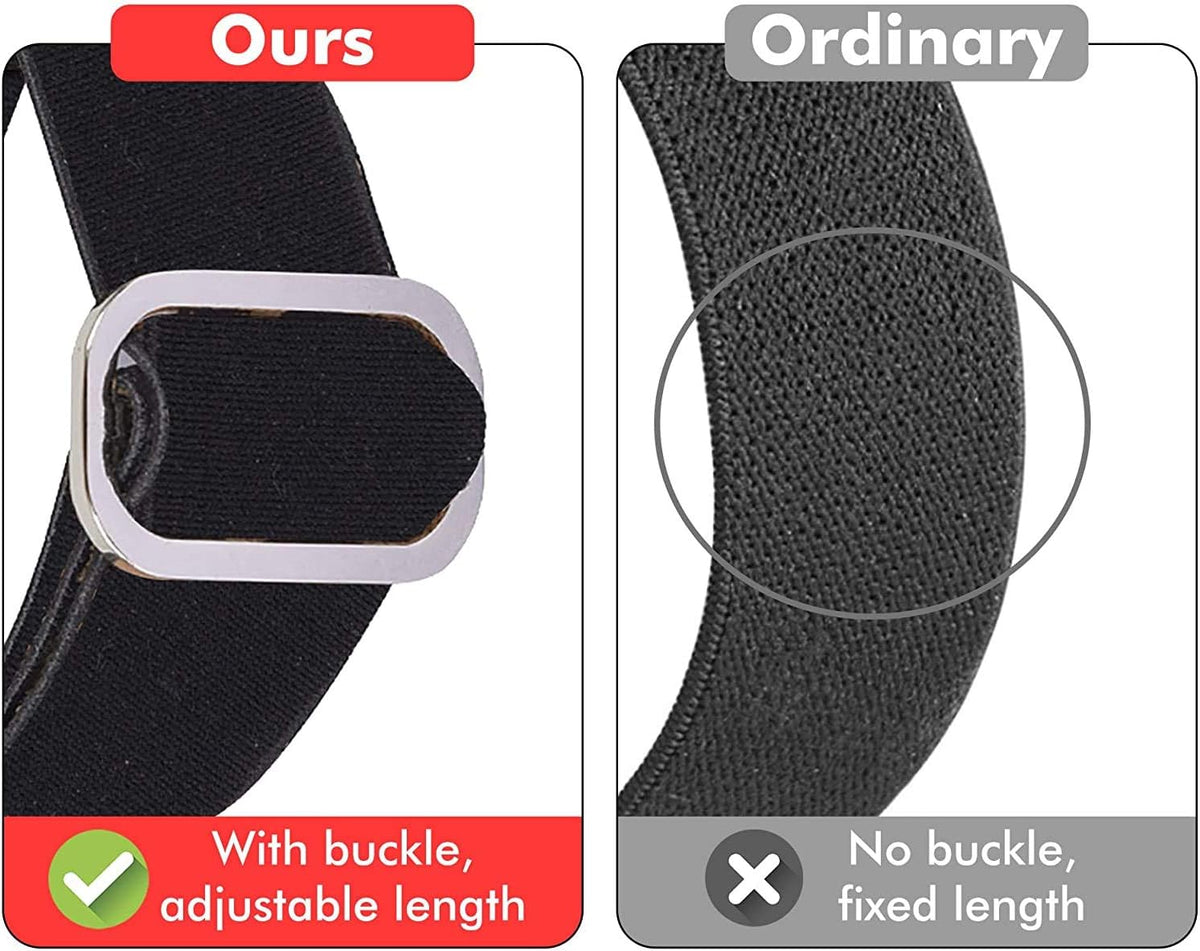 Stretch Elastics Nylon Adjustable Replacement Strap for SKG V7 Smart Watch/TOZO S2 44mm Watch/Boean ID207 Watch