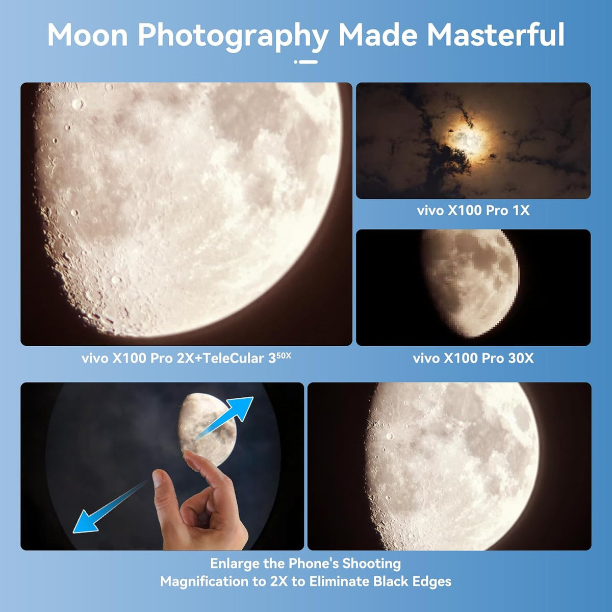 APEXEL 50x High Power HD Telephoto Lens | with Tripod & Universal Phone Clip for iPhone 16/15/14/13 Series, Samsung, Android and Most Smartphone | Landscapes Target Viewing, Wildlife Moon Photography