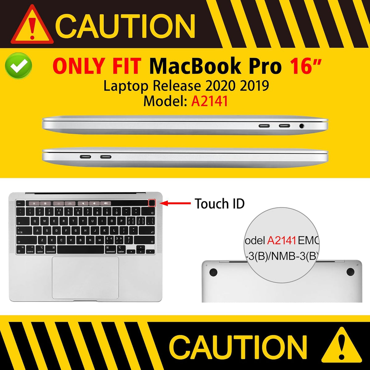 for MacBook Pro 16 inch Case 2019 2020 Release Model A2141, Plastic Hard Shell Cover with Keyboard Cover & Screen Protector for MacBook Pro 16 inch with Touch Bar & Touch ID, Cherry Bow