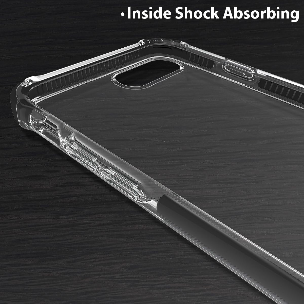 MATEPROX Compatible with iPhone SE 2022 Case, iPhone SE 2020 Case, iPhone 8 Case, iPhone 7 Case Clear Shield Heavy Duty