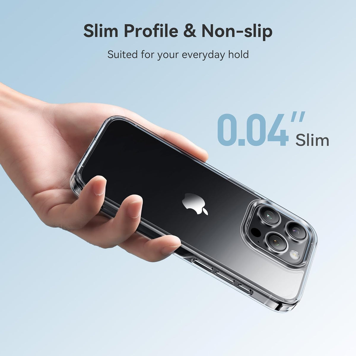 CASEKOO Crystal Clear Case for iPhone 14 Pro, [Never Yellow Technology] [10FT Mil-Grade Protection] Slim Cover 6.1 in