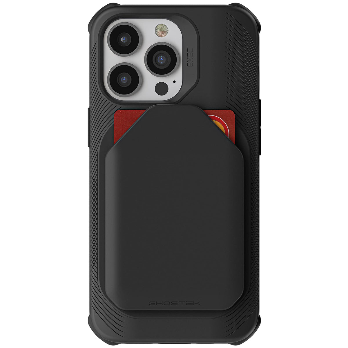 Ghostek Exec Iphone 13 Mini Wallet Case With Removable Card Holder For Magsafe Charger And Supports Magnetic Car Vent Mounts Pro