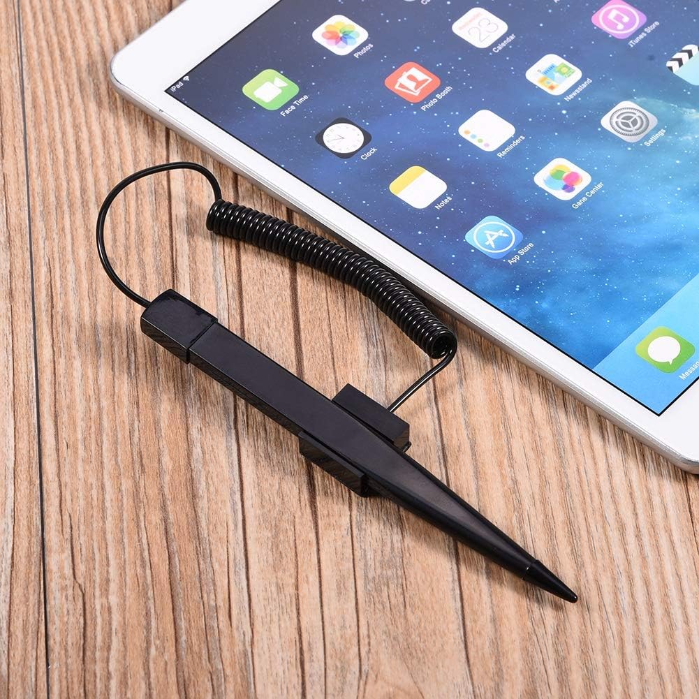 Tangxi Spring Resistance Stylus Pen with Spring Rope for Capacitive Touch Screen Car Navigation GPS