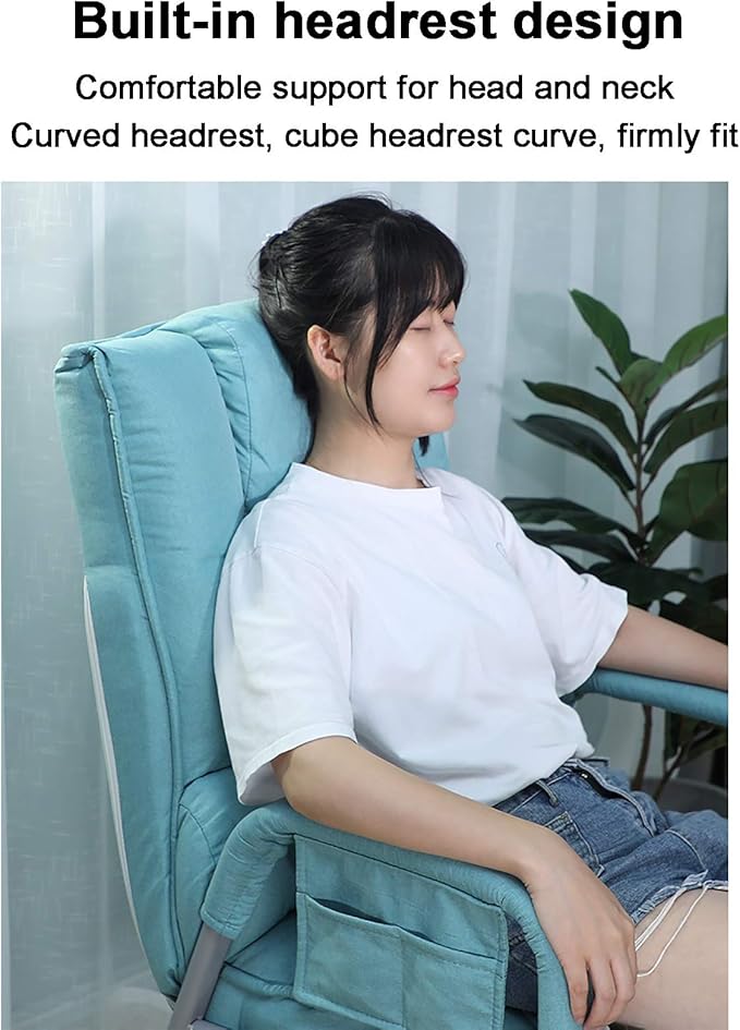 Office Chair Gaming Chair Computer Chair Fabric Office ChairErgonomic Computer Chair Home Modern Desk ChairTufted Executive Chair with Thick Seat and FootrestUpholstered High Back Confere