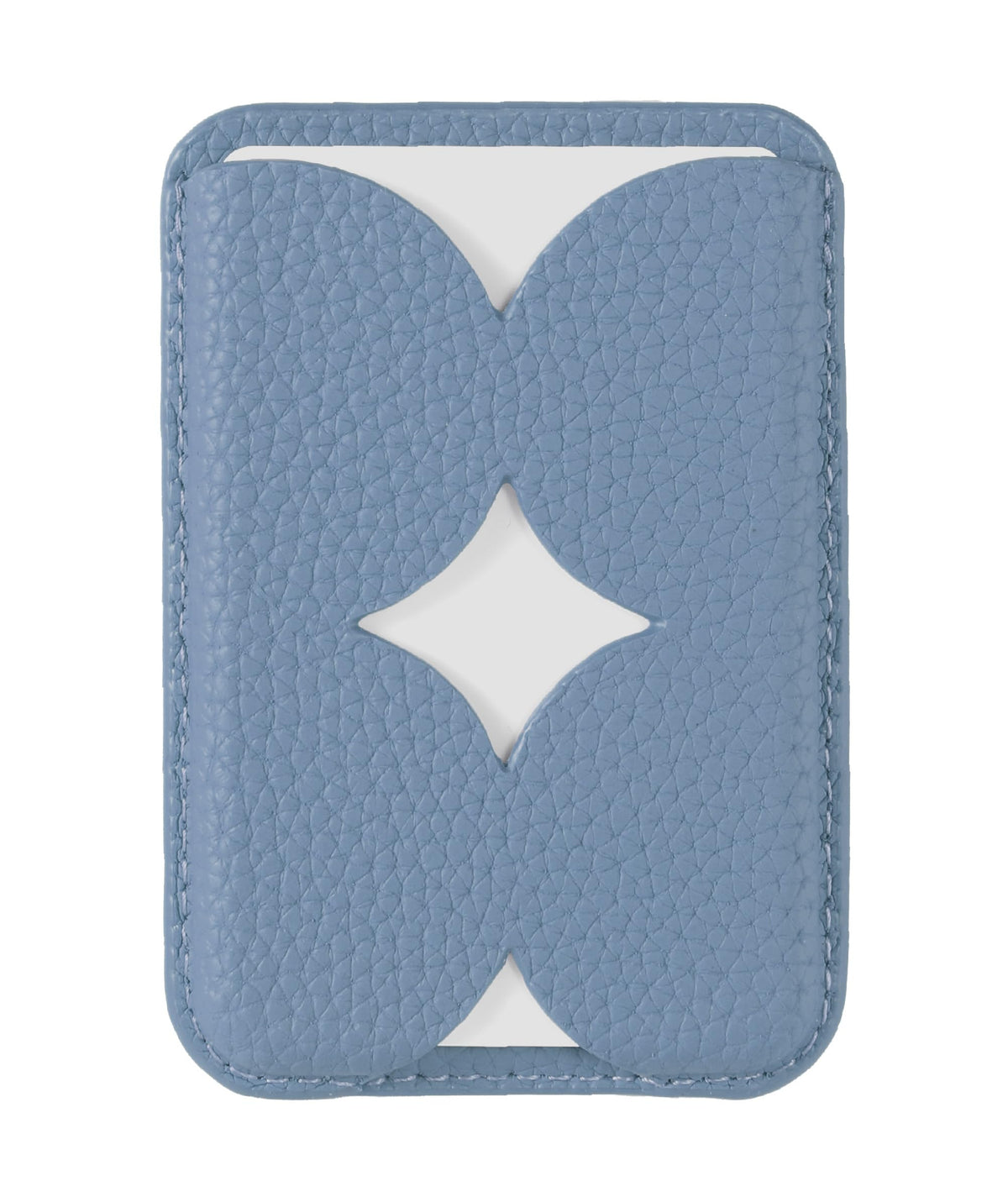 Luner - Leather Magnetic Card Wallet Compatible with Magsafe - for iPhone 17, 16, 15, 14, 13, 12 series - Holds 2 cards - Made of Vegan Leather