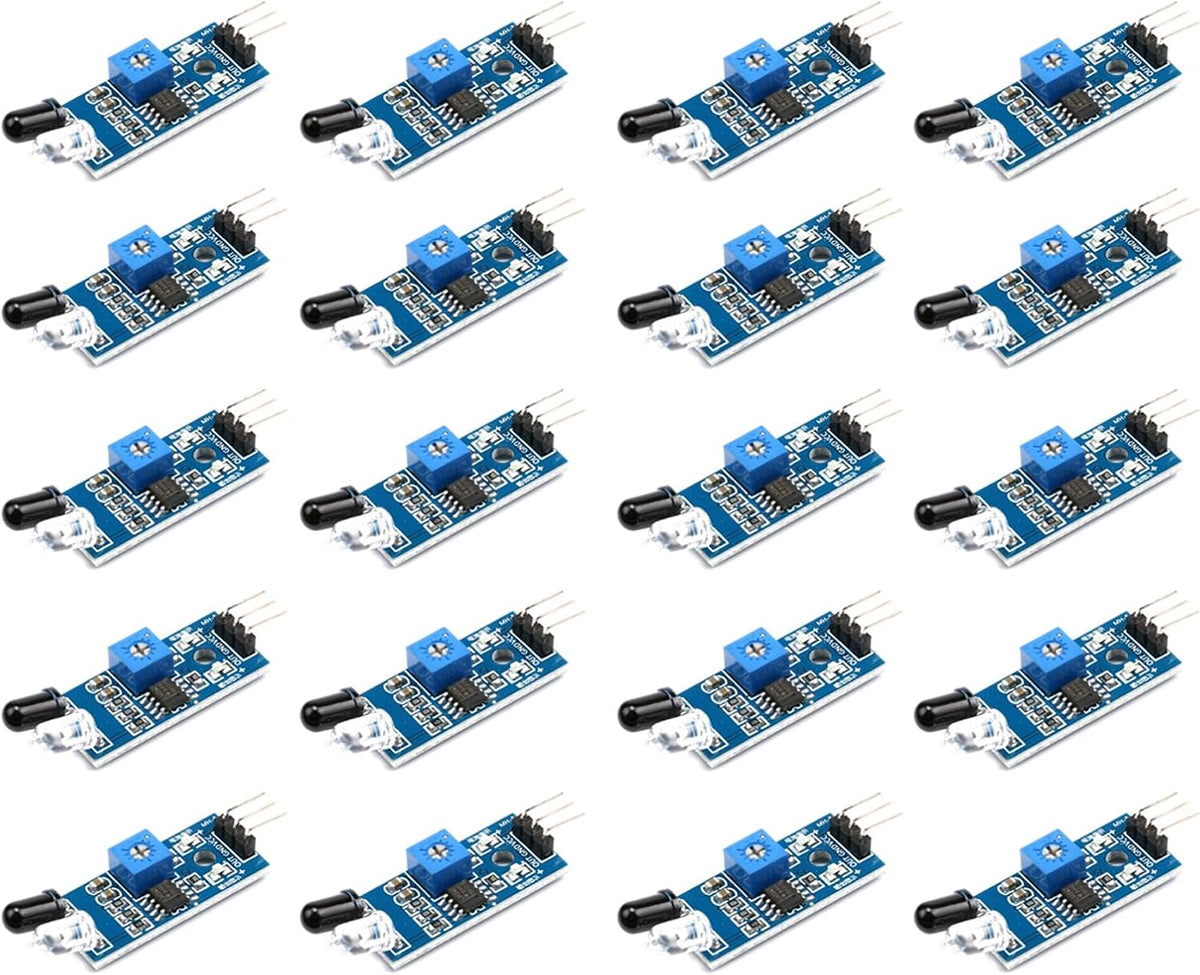 EC Buying 20pcs Tracking,3.3V-5V IR Infrared Obstacle Avoidance Sensor Modules for Arduino - Reflective Photoelectric