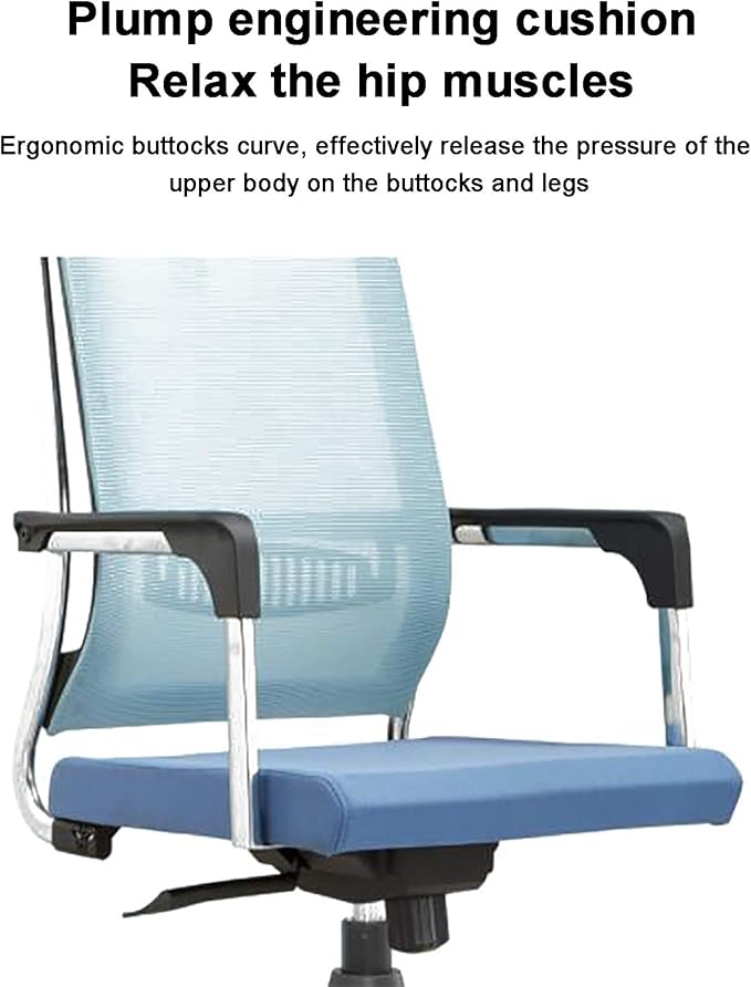 Office Chair Gaming Chair Computer Chair Mesh Executive Office ChairHigh Back Desk Chair Ergonomic Computer Chair with HeadrestHeight Adjustable Swivel Chair Home Gaming Chair for Conferen