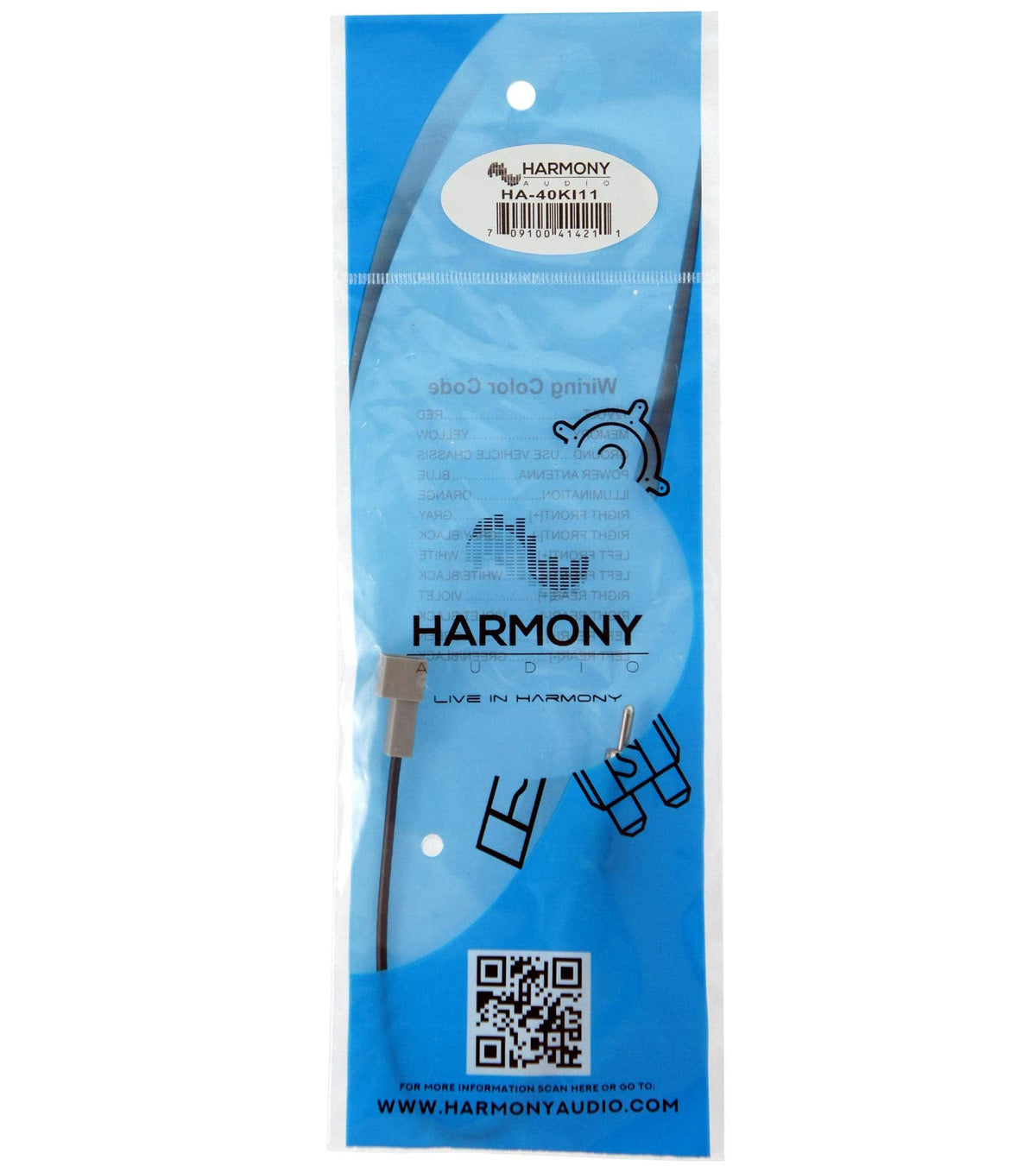 Harmony Audio Compatible with 2011-2019 Kia Sorento HA-40KI11 Factory to Aftermarket Radio Antenna Adapter Plug