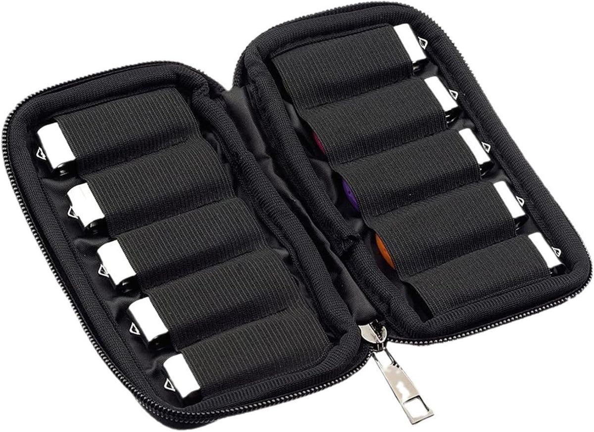 iiniim USB Flash Drive Organizer - Compact Storage Case for Thumb Drives and SD Cards