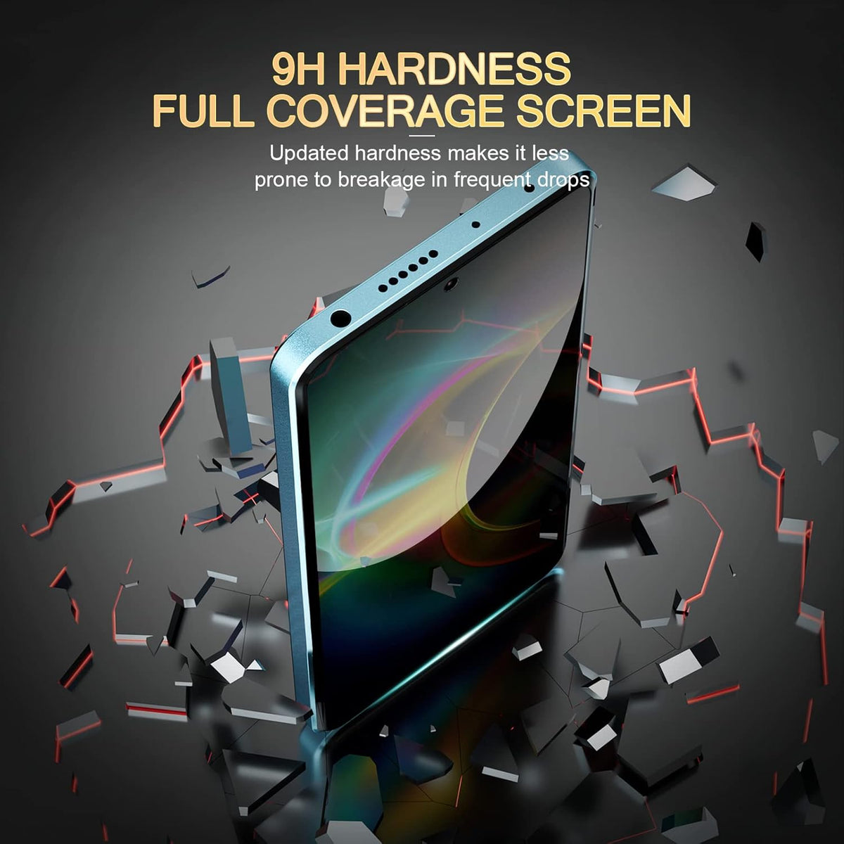[3 Pack] Privacy Screen Protector for Samsung Galaxy S24 Plus, Full Coverage Anti Spy Tempered Glass Protective Film