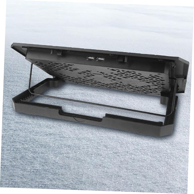 Laptop Cooling Pad with Quiet 15.6-inch Fan Adjustable Speed Blue LED Laptop Stand Cooler for Gaming and Office Use
