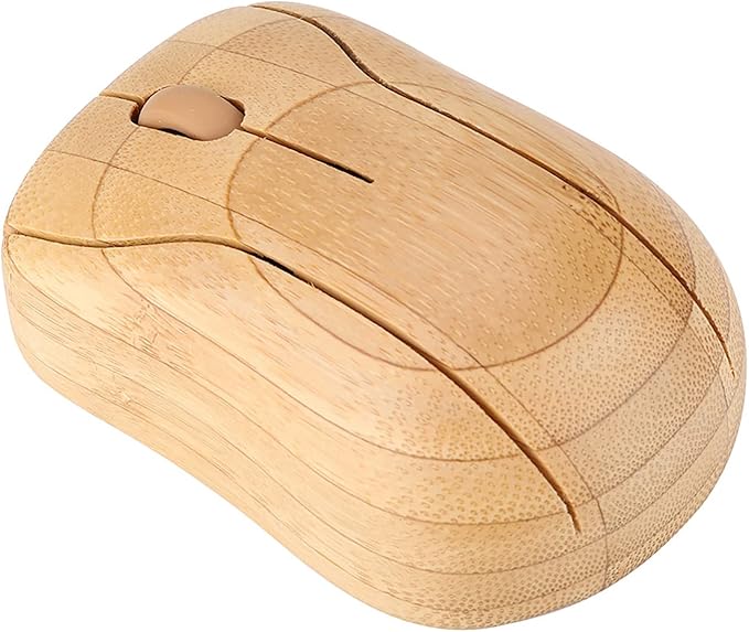 Optical Bamboo 2.4 GHz Suitable for PC and Laptop Wooden Design