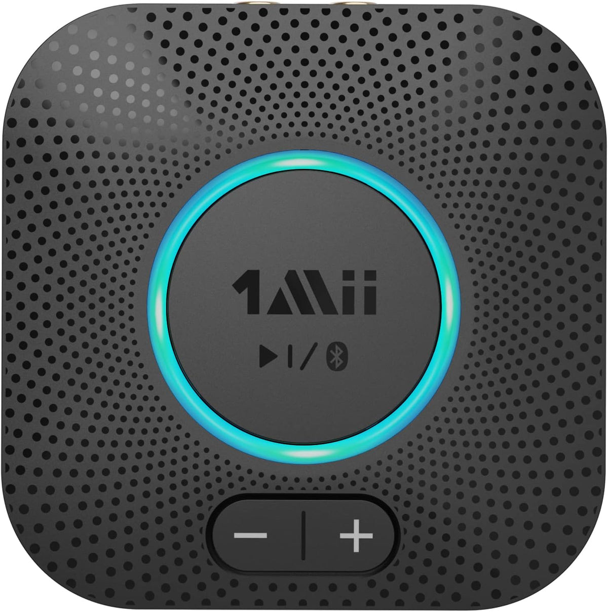 1Mii B06S Bluetooth 5.2 Receiver for Music Streaming System, Hi-Fi Wireless Audio Adapter for Stereo Receiver w/aptX HD aptX Low Latency, Bluetooth Receiver w/Volume Control RCA/3.5mm Outputs