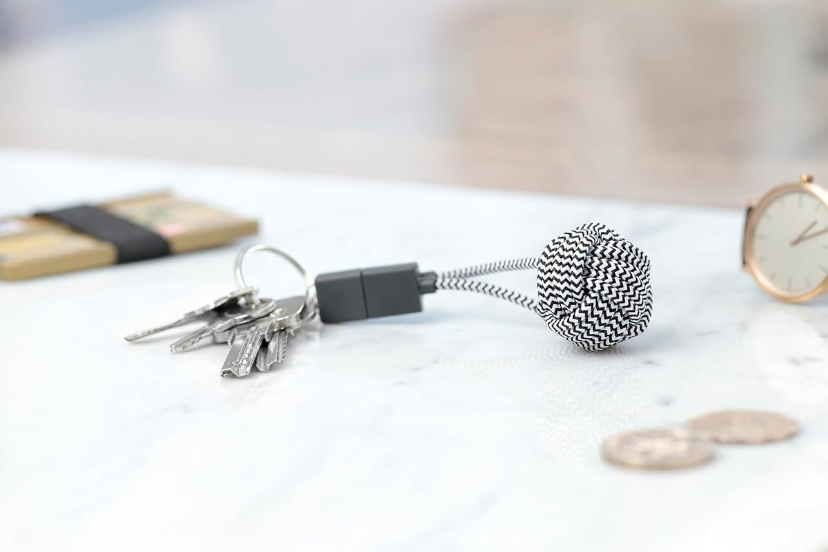 Native Union Key Cable - Ultra-Strong Reinforced [MFi Certified] Lightning to USB-A High Speed Charging Cable