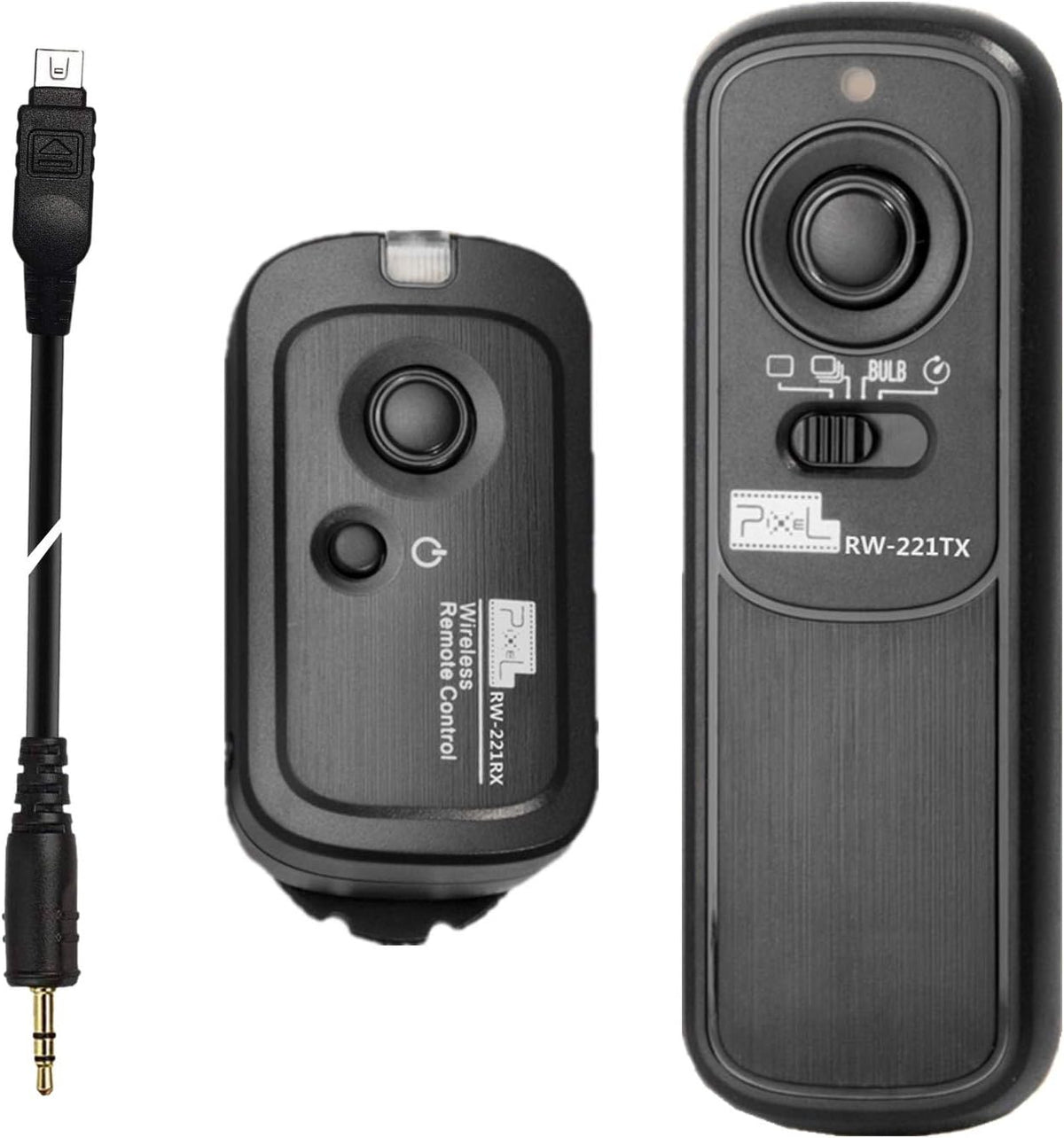 Pixel 2.4GHz Wireless Remote Shutter Release UC1 for Olympus RM-UC1 E-M1 E-M5 E-M5-II E-M10 E-M10-II Pen-F EPL8 EPL7 EPL6 EPL5 EPL3 EPL2 EP5 EP3 E400 E410 E420 E450 E510 E520 E550 E600 E620 590UZ Dslr