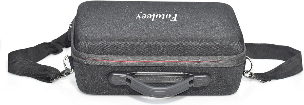 Fotoleey Carrying Case for Insta360 X4 Camera, Fits Waterproof Case and Selfie Stick, with Strap & Handle, EVA Material