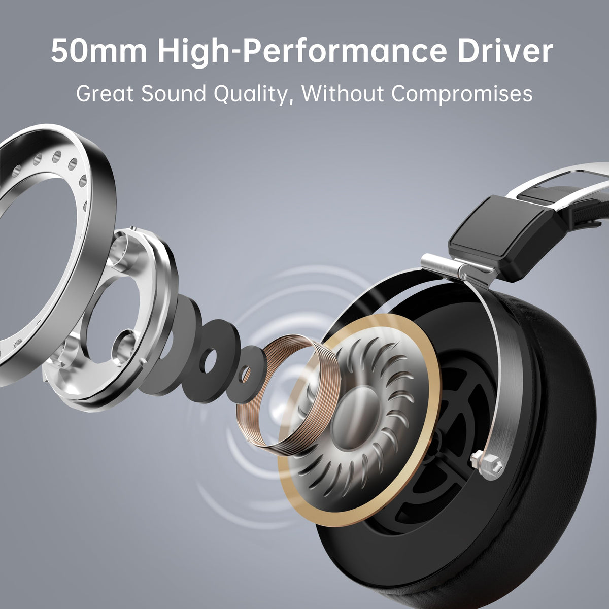 SEJJ Wired Studio Headphones with 32?, Professional Over-Ear Monitor Headset for Recording Mixing DJ Podcast Audiophile, Detachable Cables