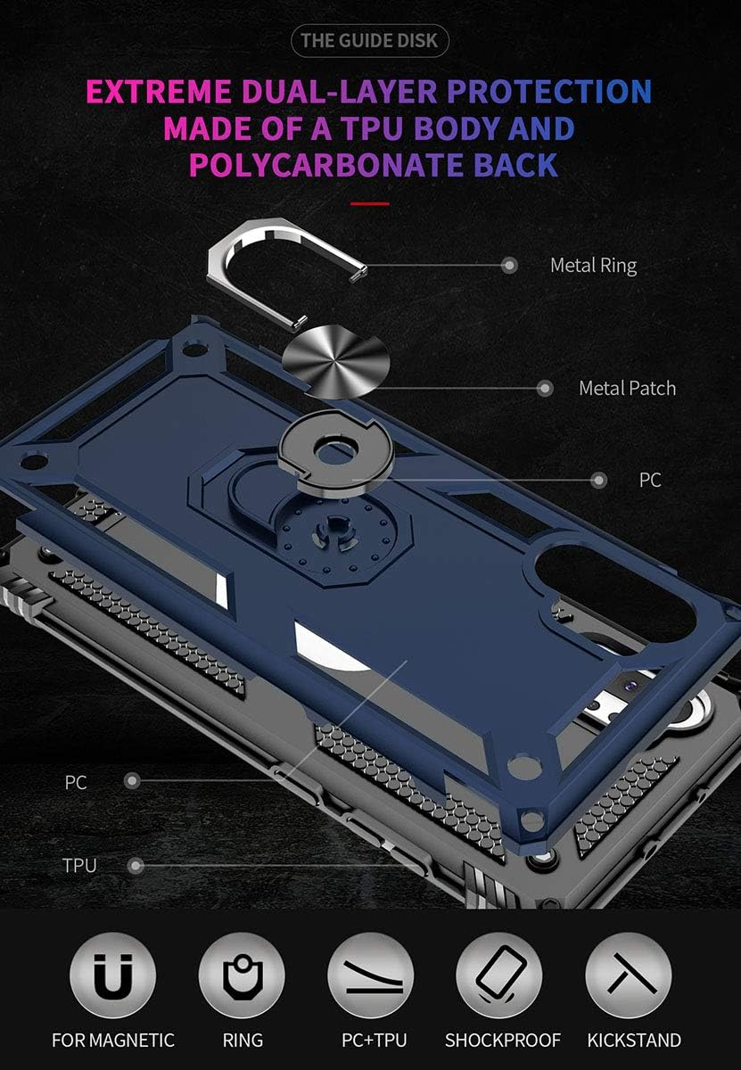 ADDIT Note 10 Plus Case - [Military Grade] 15ft Drop Tested Protective Case for Samsung Galaxy Note 10 Plus