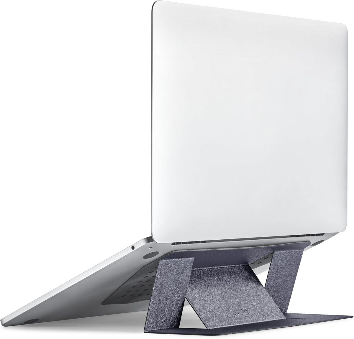 MOFT Laptop Stand for Desk, Adhesive Laptop Stand with 2 Adjustable Viewing Angles, Foldable and Portable Computer Stand Compatible with MacBook Air, MacBook Pro 11"-16", Starry Grey