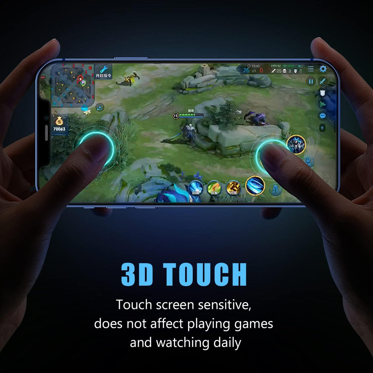 Anbzsign [2 Pack] Privacy Screen Protector for Samsung Galaxy A32 5G 6.5-inch, Full Coverage Anti-Spy Tempered Glass