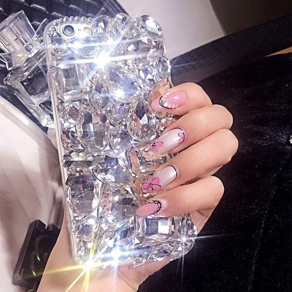 Samsung Galaxy Note 20 Ultra Case, 3D Handmade Sparkle Crystal Diamond Bling Glitter Phone Case