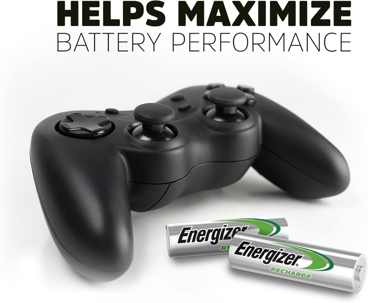 Energizer Recharge Value Charger for NiMH Rechargeable AA and AAA Batteries