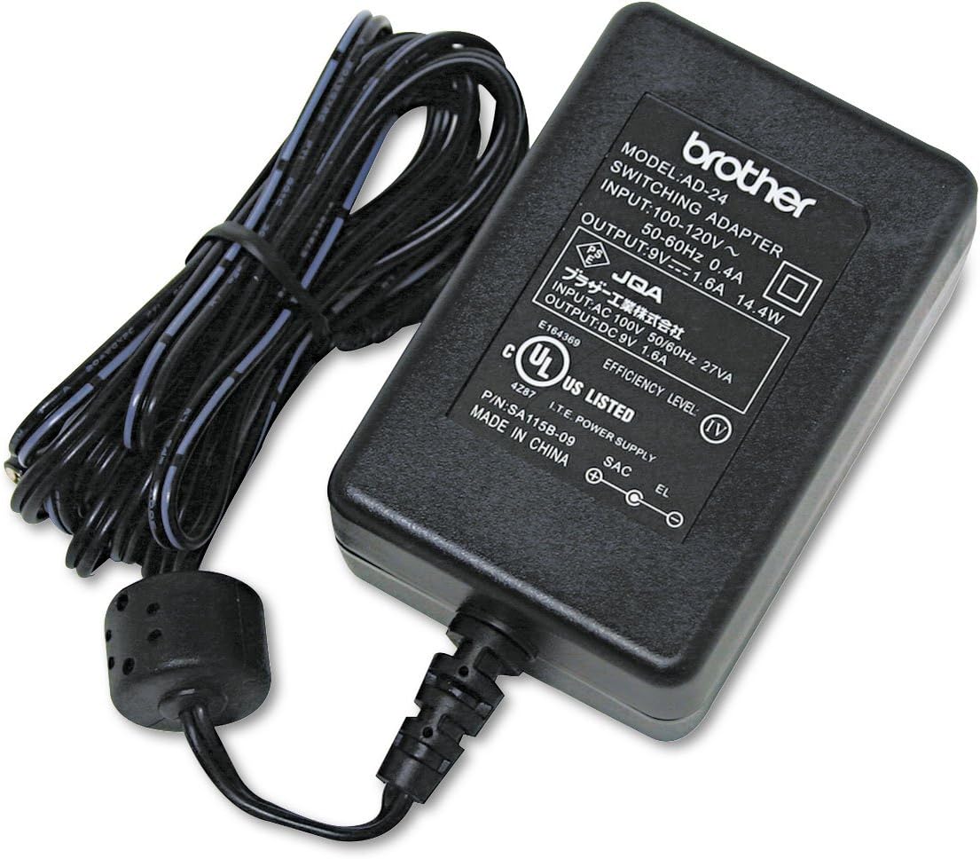 Brother PowerPayless.com 9V AC Adapter for Brother P-Touch Label Printer, Replace AD-24 AD24 AD-24ES
