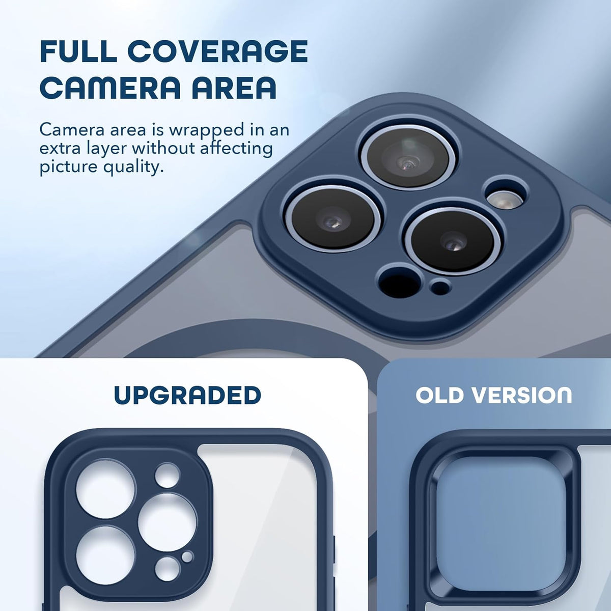 TIESZEN iPhone 15 Pro Case, Magnetic, [Compatible with Magsafe], Built-in 9H Tempered & Privacy Screen Protectors,