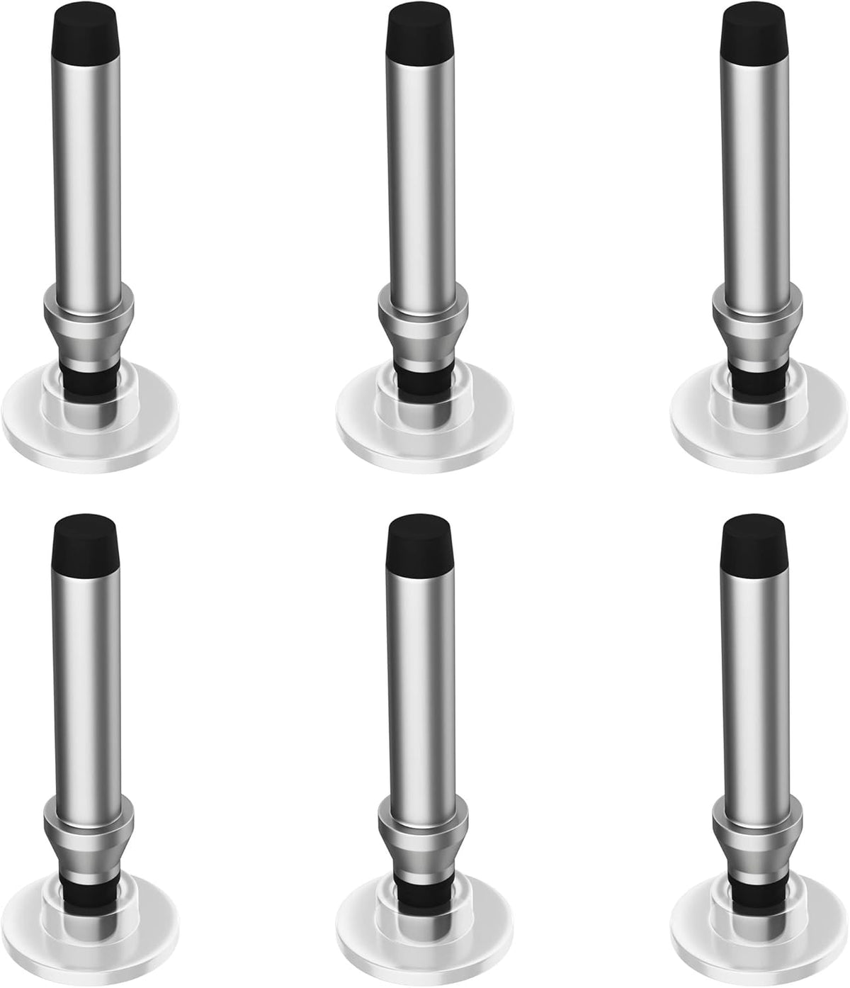 Replacement Disc Tips, High Precision Fine Point Round Disk for 2 in 1 Series Stylus Pen, Clear (6 Pack)
