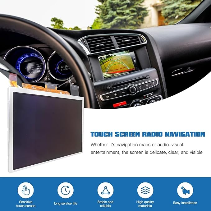 8.4 U-connect 4C UAQ Monitor Touch Screen LCD Display #TDO-XGA084 Fit for Jeep Grand Cherokee Limited X Sport Utility 4-Door 3.6L 3604CC 220Cu. In. V6 FLEX DOHC Naturally Aspirated 2019-2021