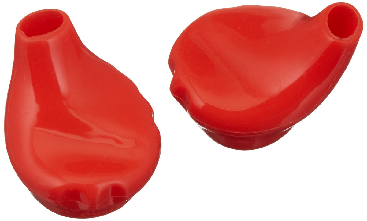 Yurbuds Red Earbud Covers Size 5, Most Popular Standard, Slips On Any Earbud-Style Headphones, Twist Lock Never Fall Out