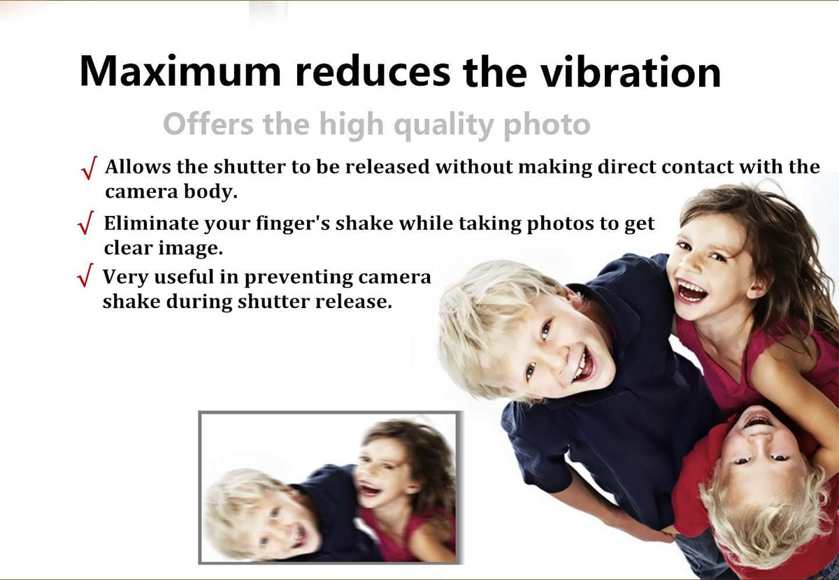 PHOLSY P6 Timer Remote Control Cable with Intervalometer for Panasonic S5, S1H, S1RM, S1R, S1M, S1, G95, G91, FZ10002, G9, GH5, G85, G81, GX8, GX7, GH4, GH3, FZ2500, FZ2000, FZ1000, FZ300, FZ200