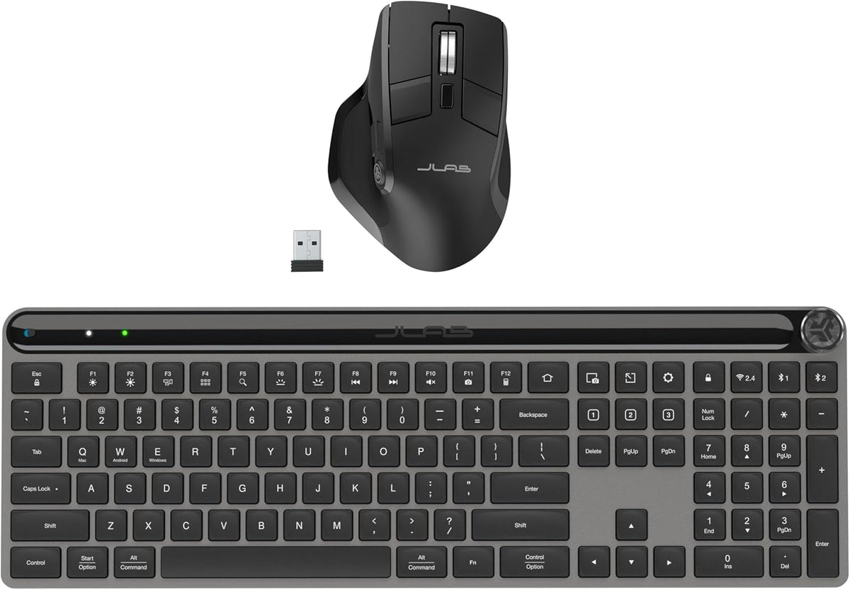 JLab Epic Work Bundle, Epic Wireless Keyboard and Epic Wireless Mouse